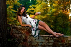 Сказочная фотография Панфилова Дмитрия. Девушка на фоне очаровательной природы.